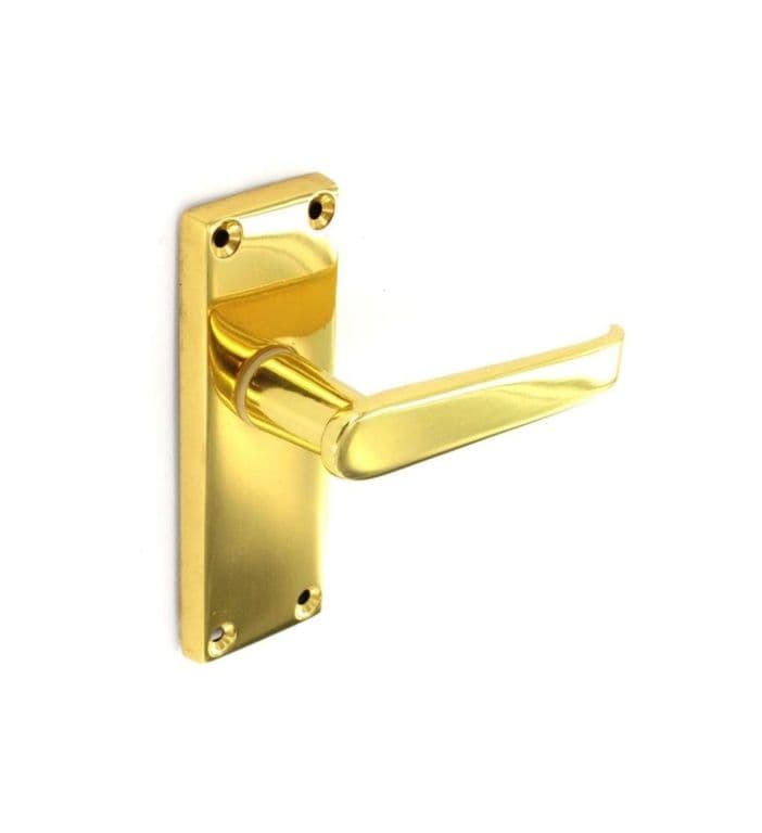Securit Victorian Latch Furn Handles (Pair) - 115mm