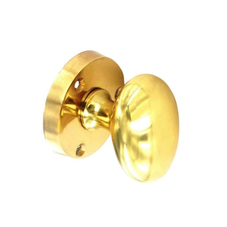 Securit Victorian Oval Mortice Knobs (Pair) - 65mm
