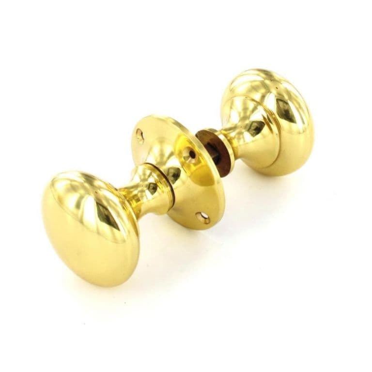 Securit Victorian Rim Knob Set (Pair) - 50mm
