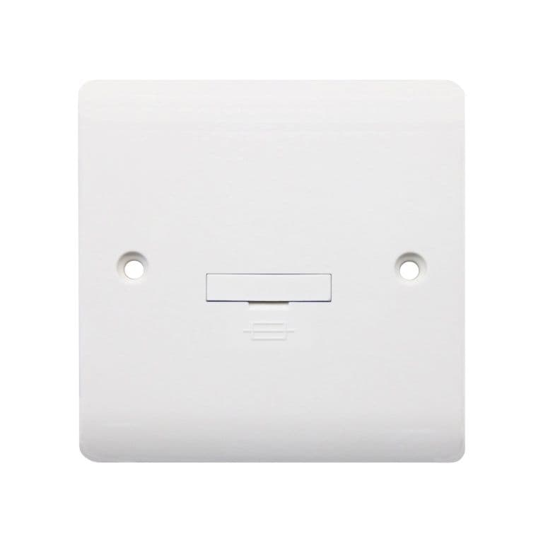 Securlec 1 Gang Unswitched Fused Spur - 13 Amp