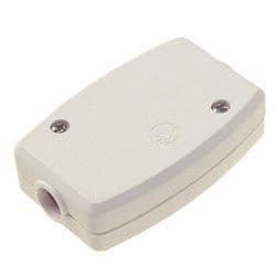 Securlec 13A, 3 Terminal Fixed Connector, White - Pre-Packed