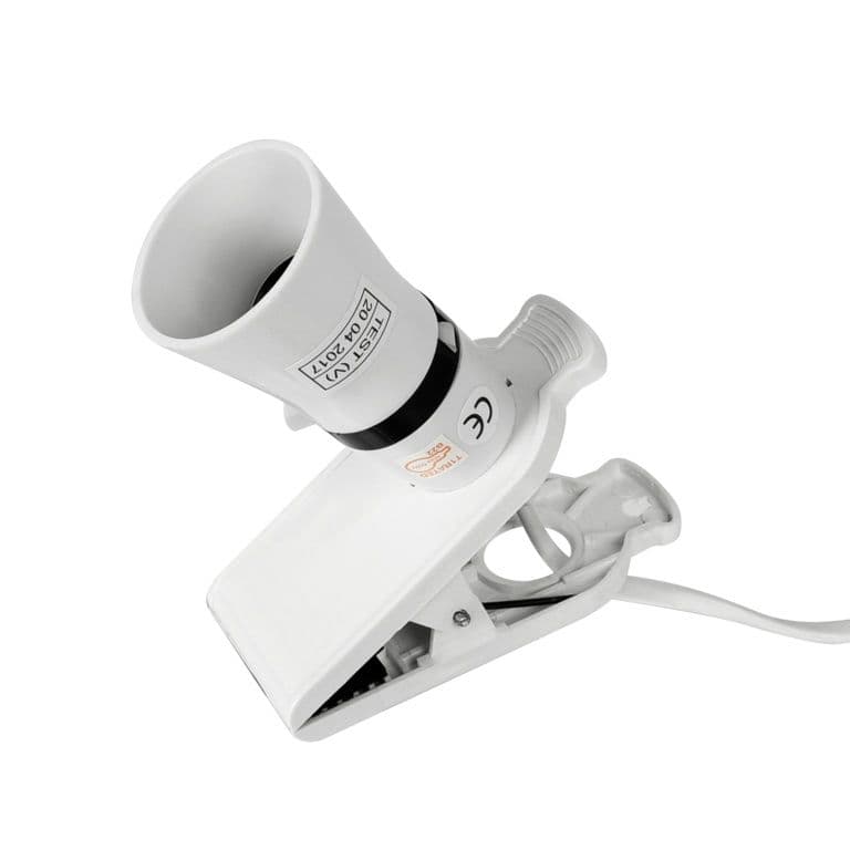 Securlec Clip on Lamp With 2m Flex & Plug - Pre-Packed