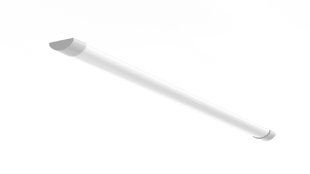 Securlec Integrated LED Batten Fitting 4000k - 1200 x 75 x 28mm
