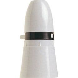 Securlec Switched T2 Lampholder White - 1/2"