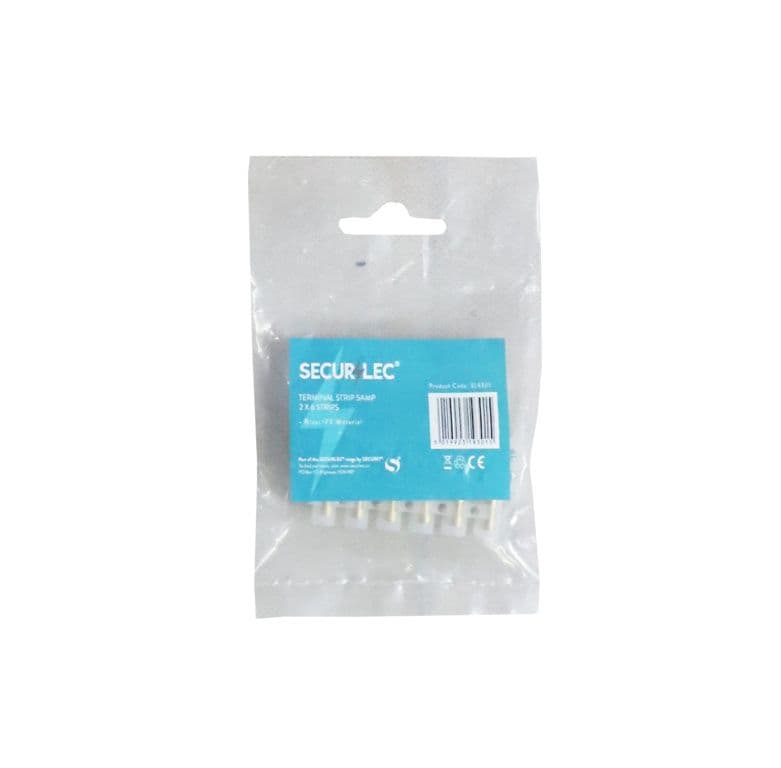 Securlec Terminal Strips 2 x 6 Strips - 5A 6mm²