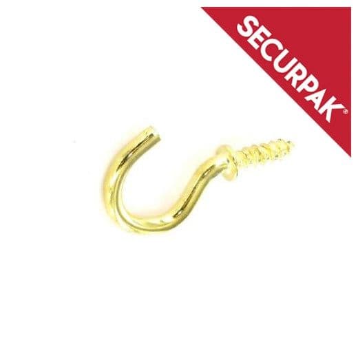 Securpak Cup Hook BP - 25mm Pack 15