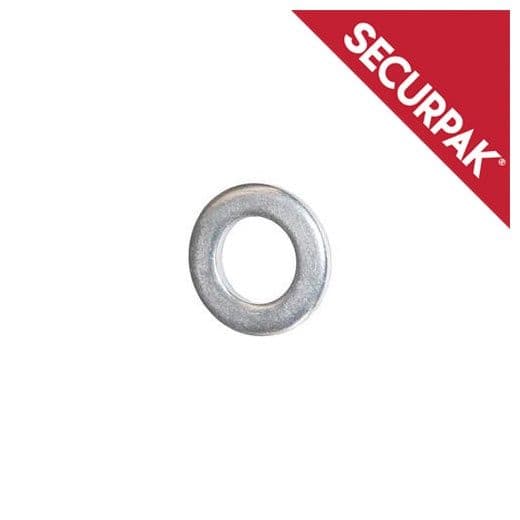 Securpak Zinc Plated Washers - M6 Pack 60