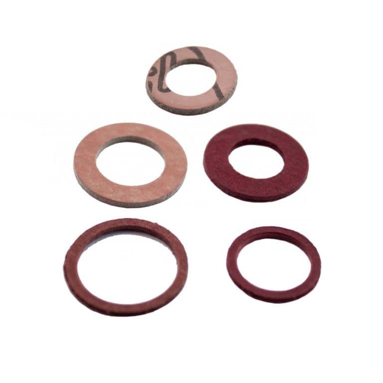Securplumb Assorted Fibre Washers - Pack 6
