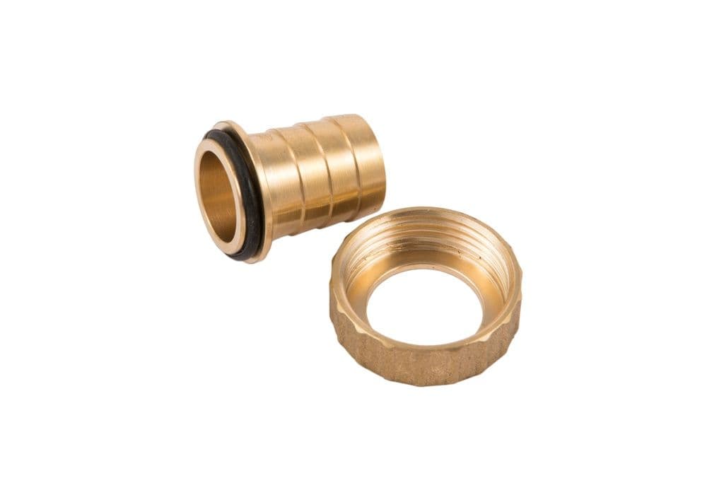 Securplumb Brass Hose Union Nut & Tail - 1/2"