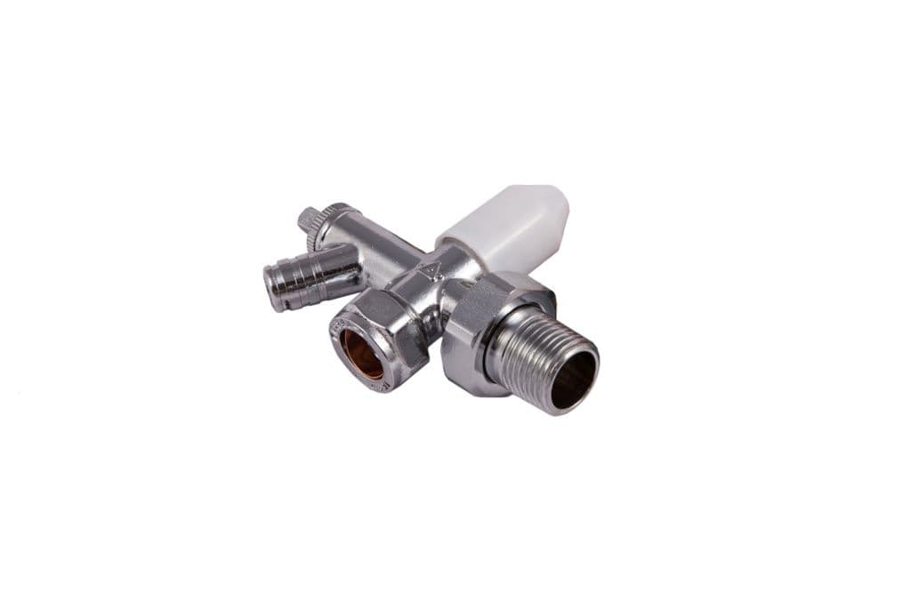 Securplumb C P Radiator Valve & Drain Off - 10mm