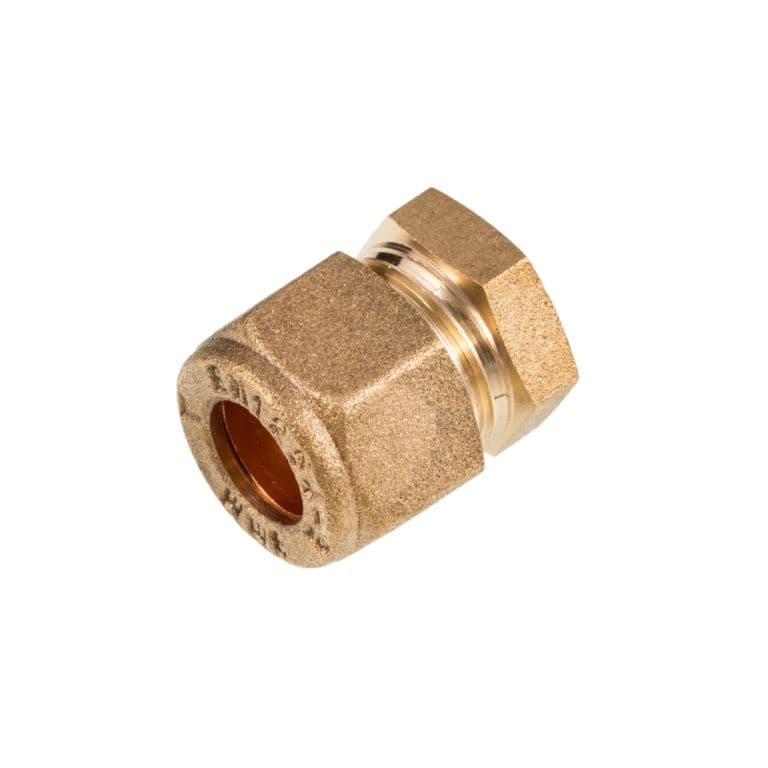 Securplumb Compression Stop End - 15mm