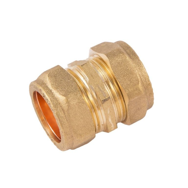 Securplumb Compression Straight Connector - 22mm