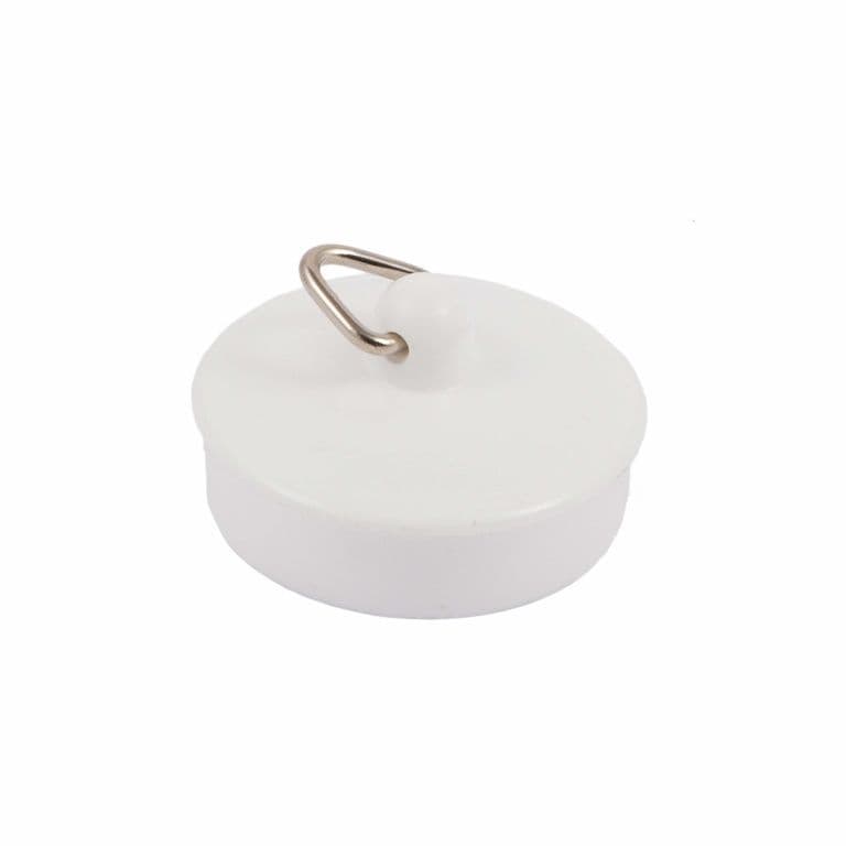 Securplumb Plug Sink/Bath White - 1 1/2"