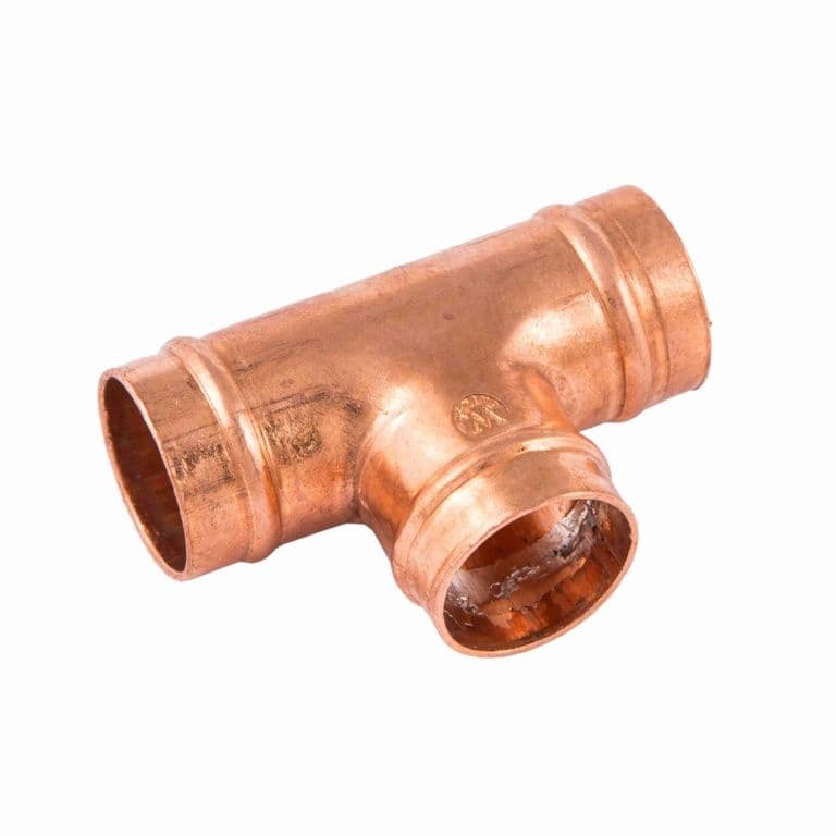 Securplumb Pre Soldered Equal Tee - 15mm Pack 2