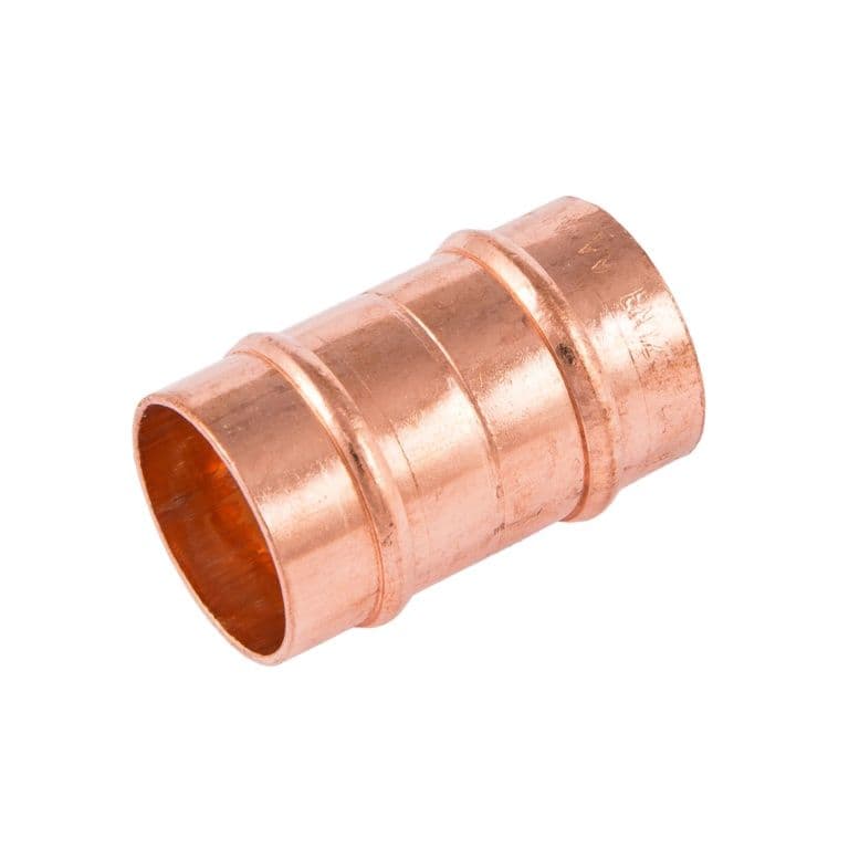 Securplumb Pre Soldered Straight Connector - 15mm Pack 2