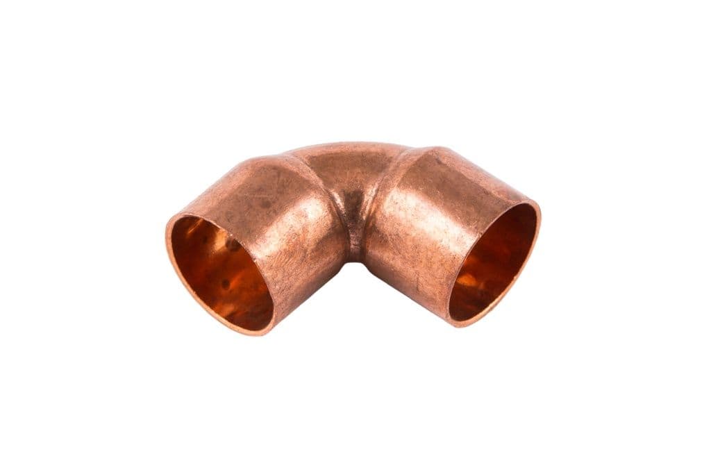 Securplumb WRAS 90 Deg Elbow End Feed - 22mm Pack 10