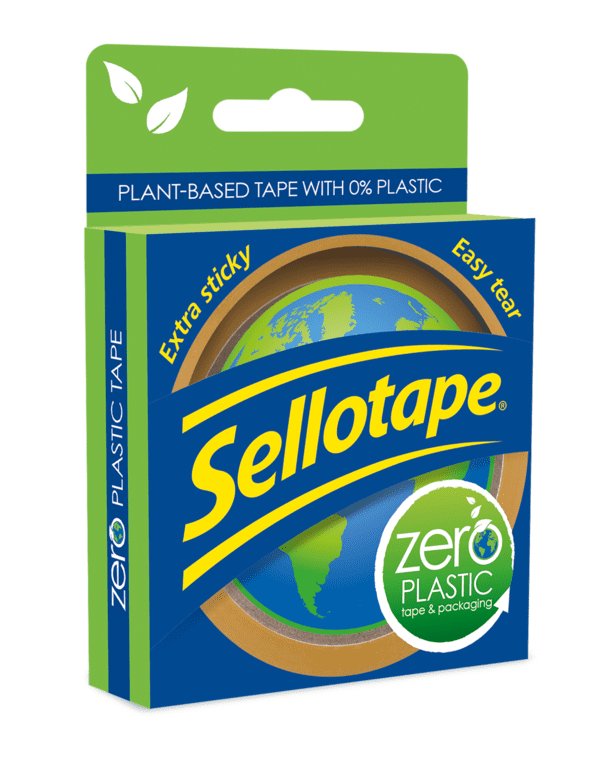 Sellotape Zero Plastic Tape - 24mm x 30m