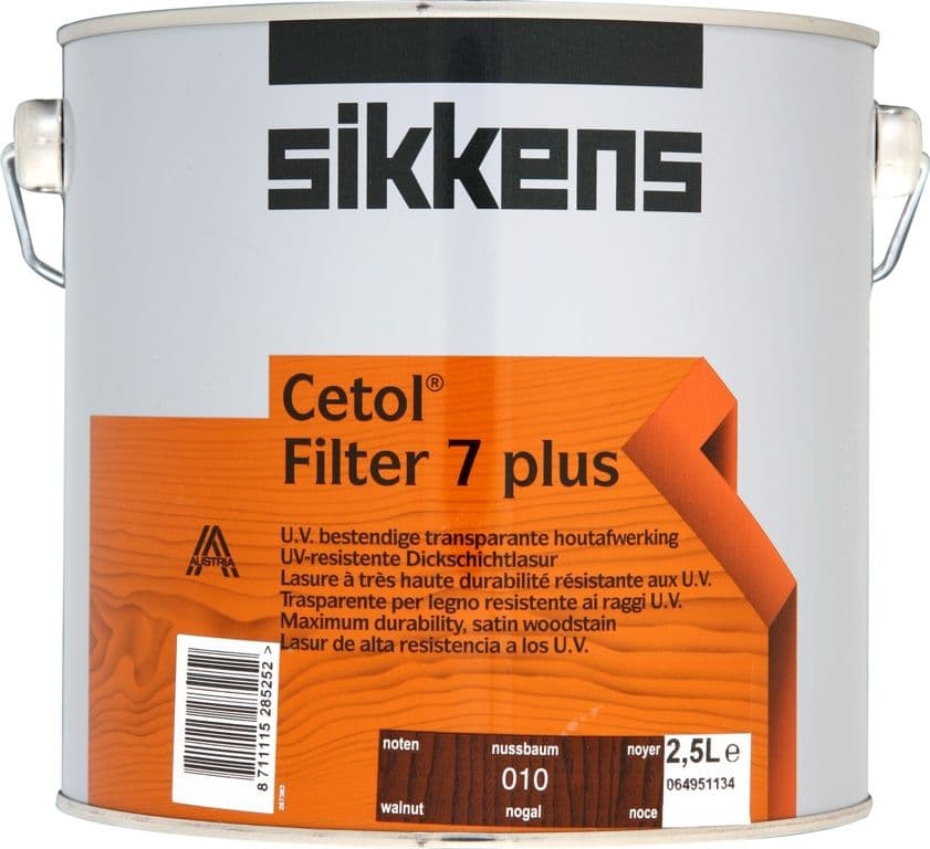 Sikkens Cetol Filter 7 Plus 2.5L - 010 Walnut