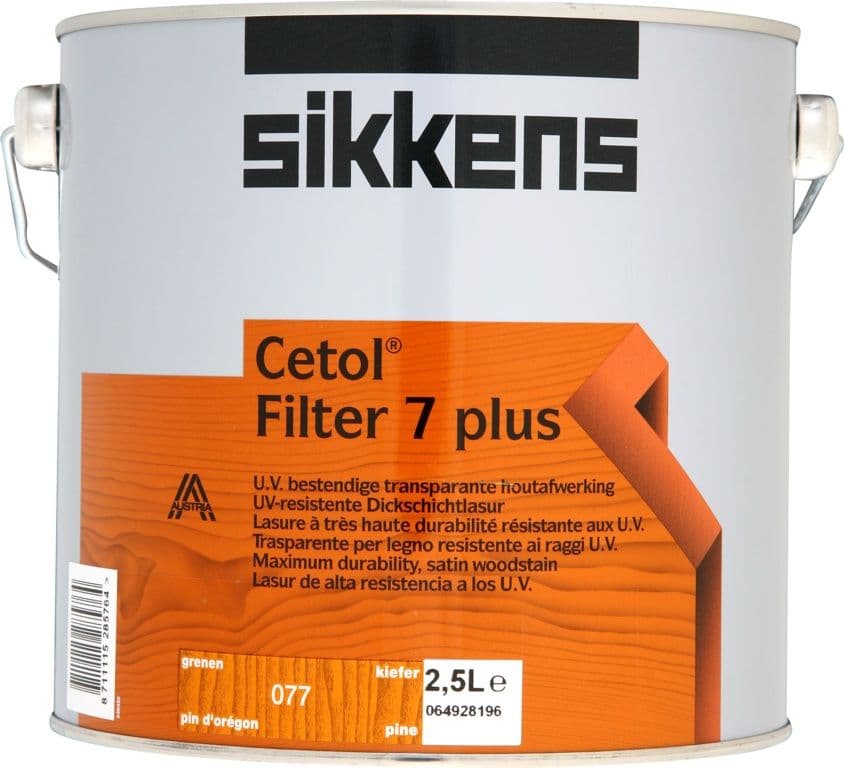 Sikkens Cetol Filter 7 Plus 2.5L - 077 Pine