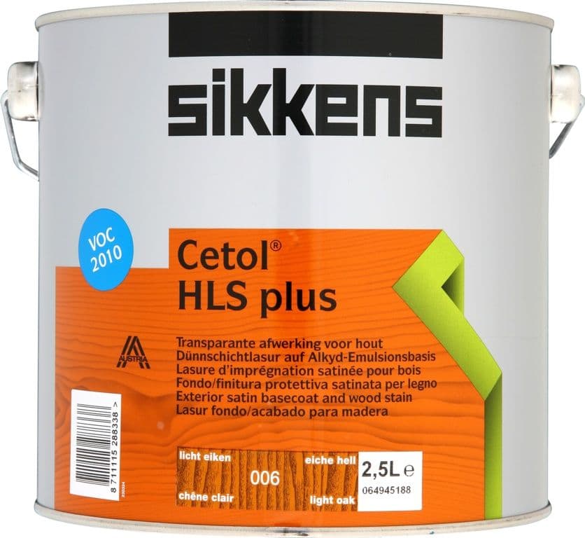 Sikkens Cetol HLS Plus 2.5L - 006 Light Oak