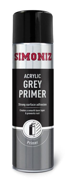 Simoniz Grey Primer - 500ml Aerosol