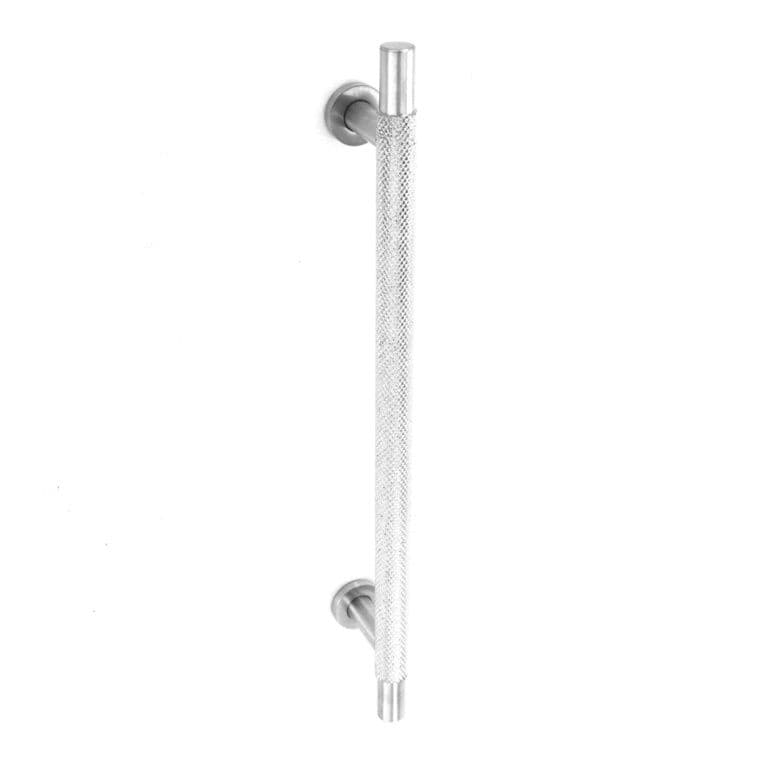 Smiths Architectural Cross Knurled Handle 192mm - Satin Nickel