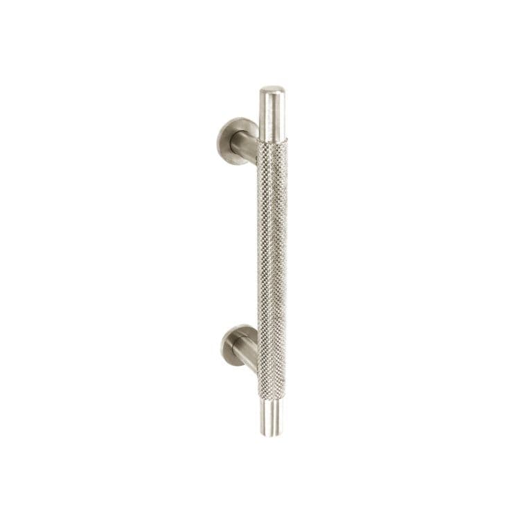 Smiths Architectural Cross Knurled Handle 96mm - Satin Nickel