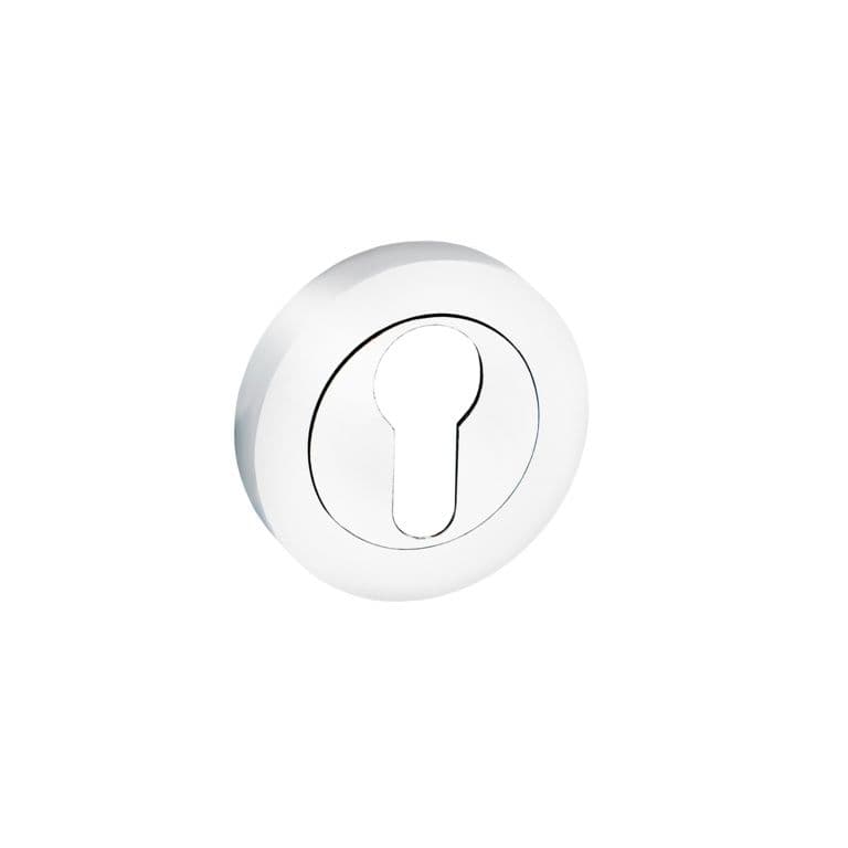 Smiths Architectural Escutcheon Euro Lock Screw CP - 52mm rose dia.