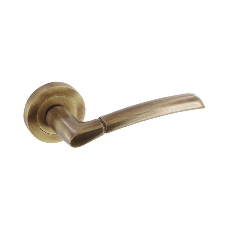 Smiths Architectural Solar Lever On Rose - Antique Bronze