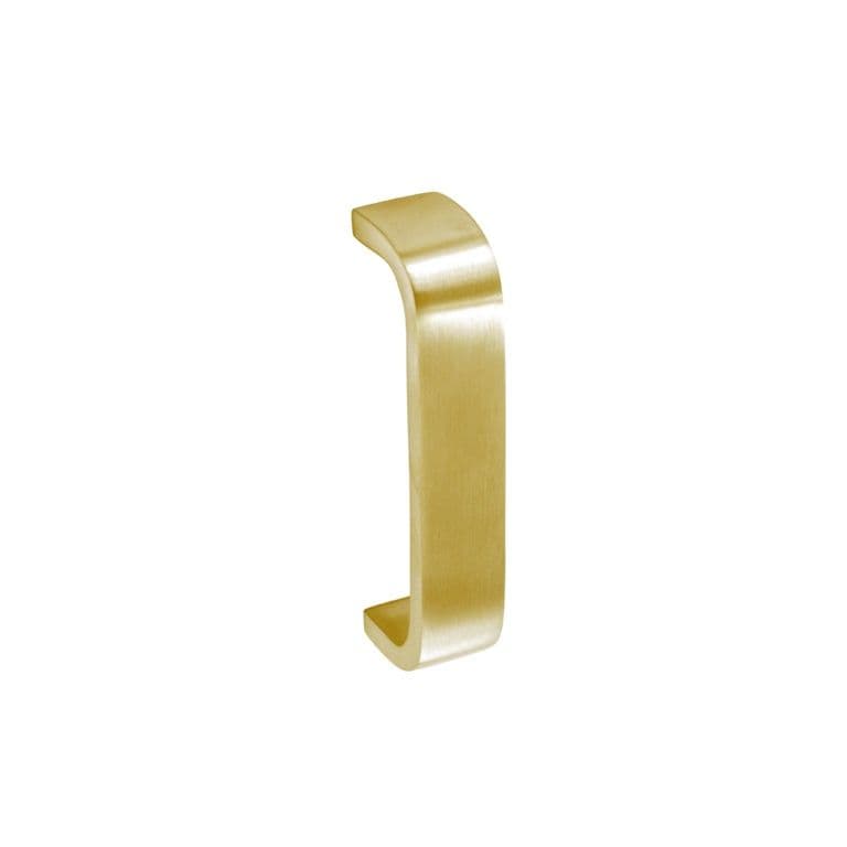 Smiths Architectural Solid Brass Heavy Duty Handle 96mm - Satin Brass