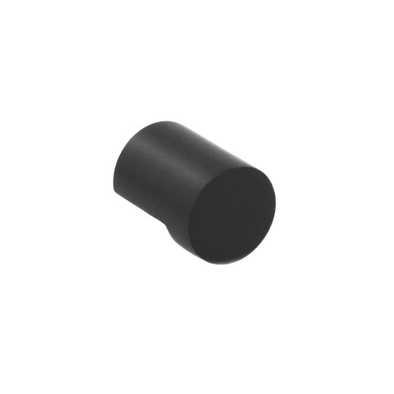 Smiths Architectural Solid Brass Proj Knob 25mm - Matt Black