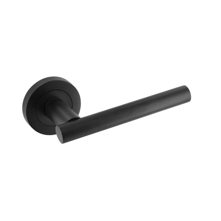 Smiths Architectural T Bar Lever On Rose - Black