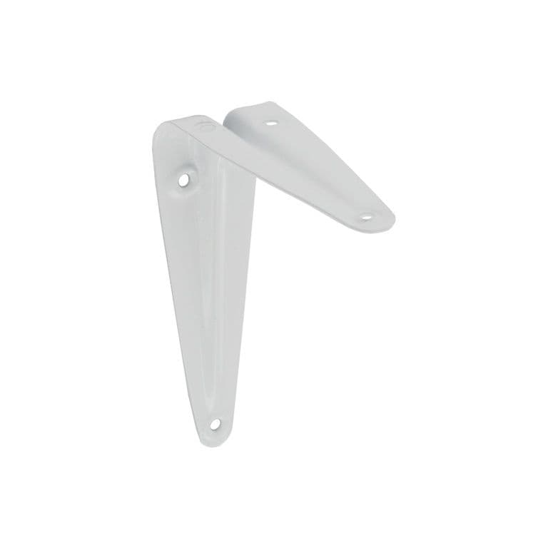 Smiths Ironmongery London Pattern Shelf Bracket - 5 x 4" (125 x 100mm) White Pack 20