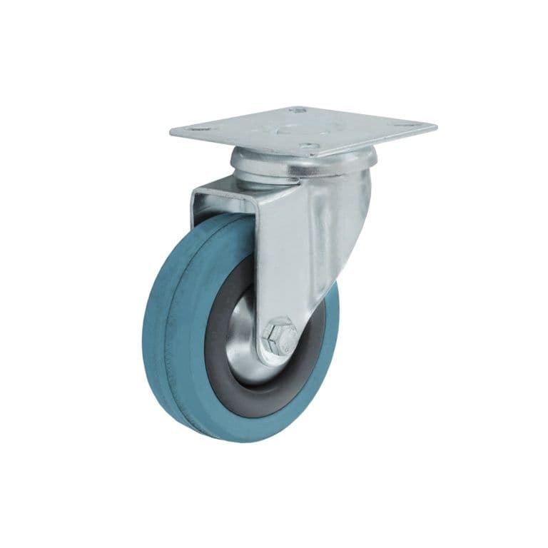 Smiths Ironmongery Swivel Castor With Runner Wheel - 50mm