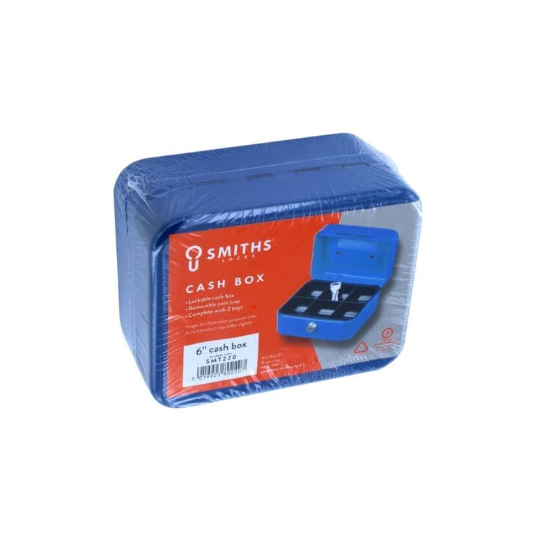 Smiths Locks Cash Box - 6"