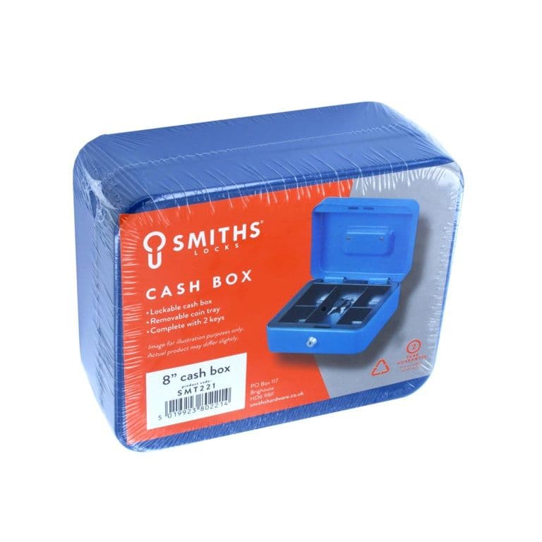 Smiths Locks Cash Box - 8"