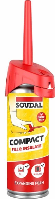 Soudal Compact Fill & Insulate Gap Filling Foam - 150ml
