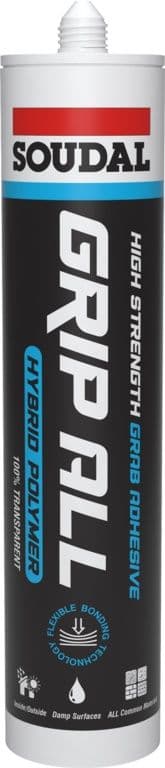 Soudal Grip All Hybrid Polymer - Clear Cartridge
