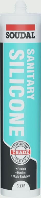 Soudal Sanitary Silicone 300ml - White