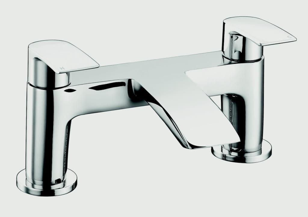 SP Aero Curve Bath Filler Tap - W: 180mm H: 123mm D: 105mm