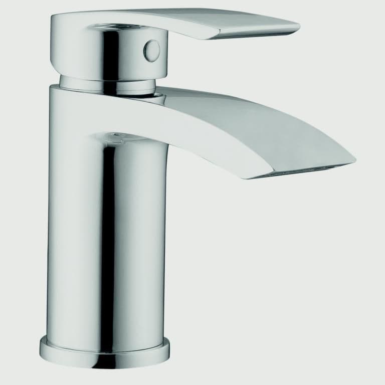 SP Aero Curve Cloakroom Basin Mixer Tap - H: 118mm D: 80mm