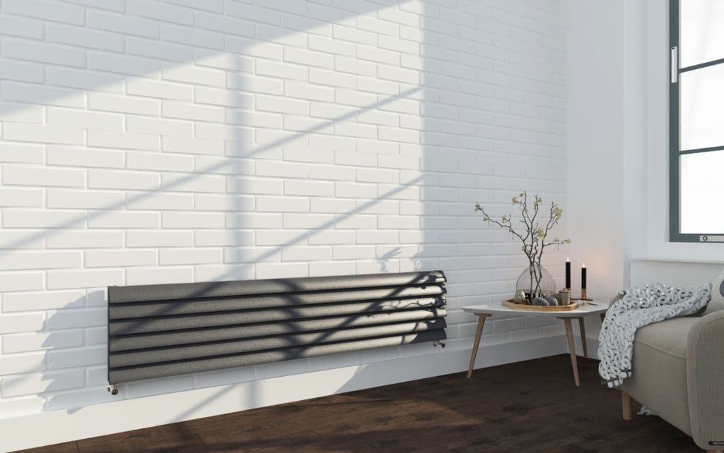 SP Anthracite Designer 6 Bar Radiator - 355mm x 1600mm
