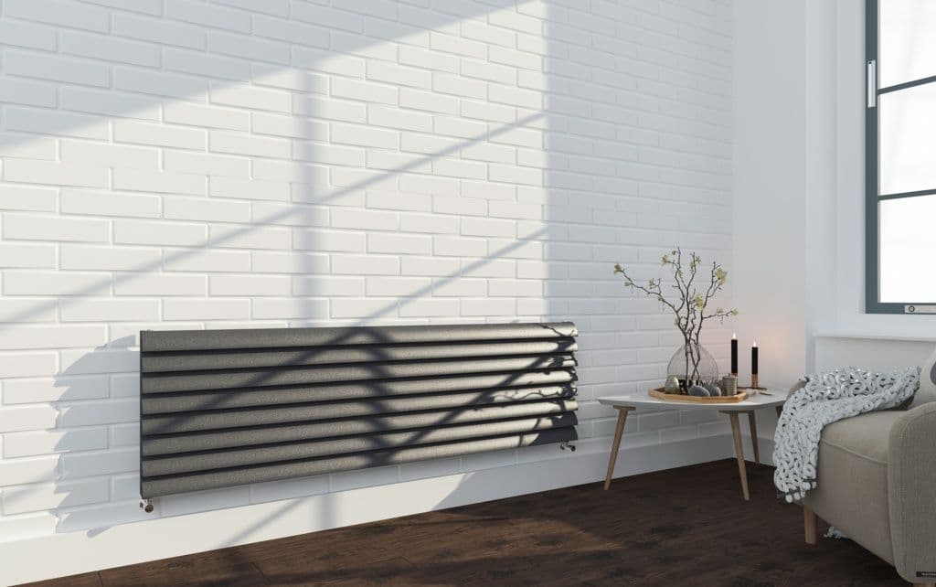 SP Anthracite Designer 8 Bar Radiator - 475mm x 1600mm