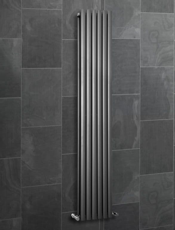 SP Ashford Designer Radiator Anthracite - 1800 x 360mm
