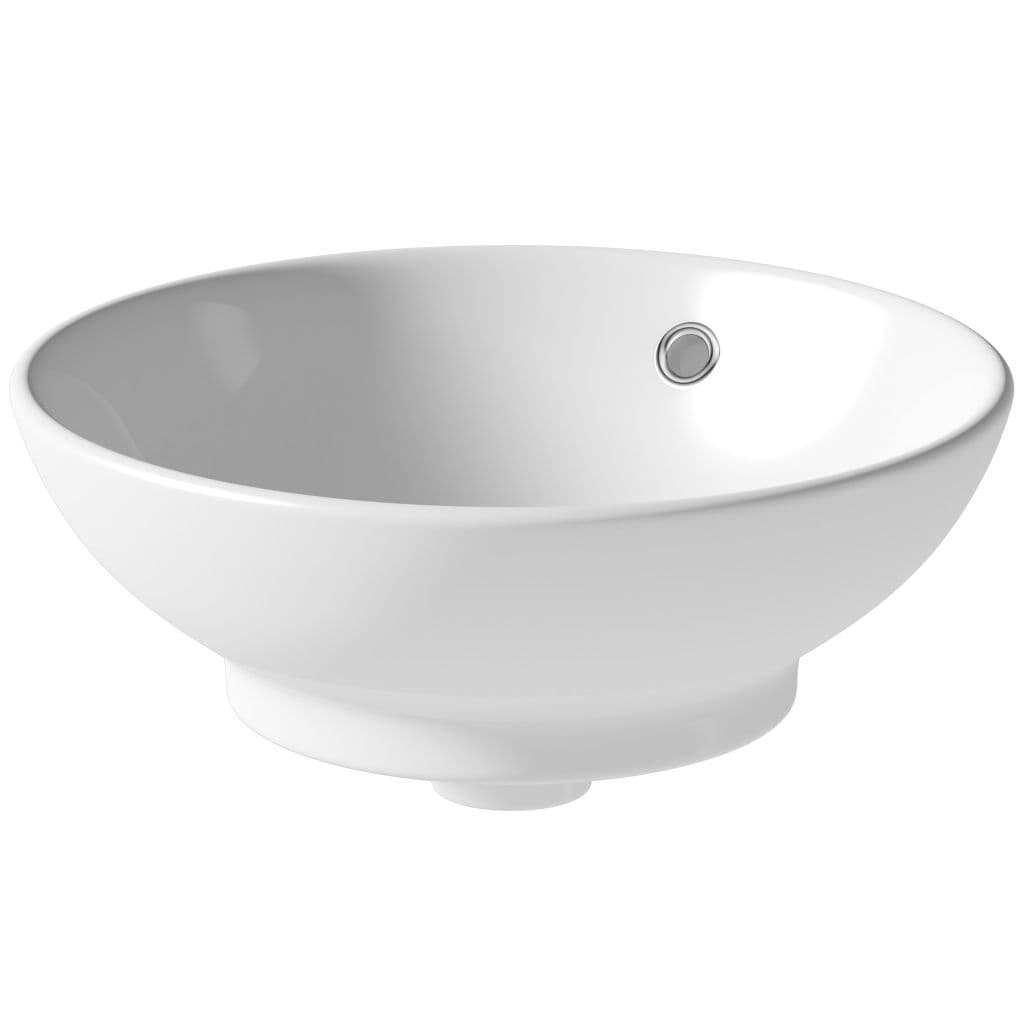 SP Cloakroom Collection Round Basin 405mm - W: 405mm H: 175mm D: 405mm