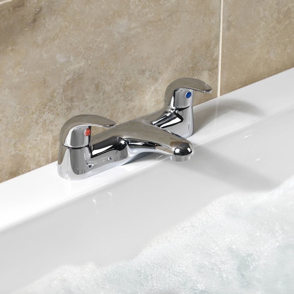 SP Eden Deck Bath Filler Tap - W: 232mm H: 86mm D: 147mm