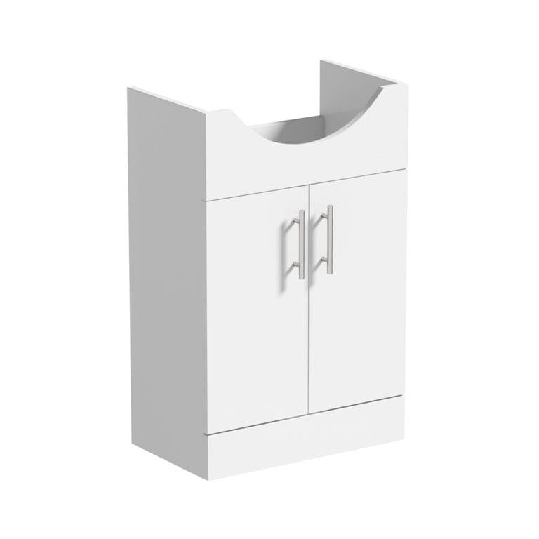 SP Rydal Freestanding White Vanity Unit - 475mm