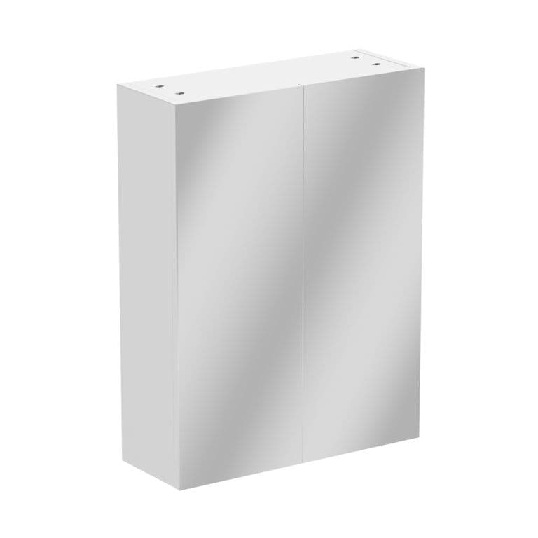 SP Rydal Modular White Double Door Mirror Wall Unit - 500mm
