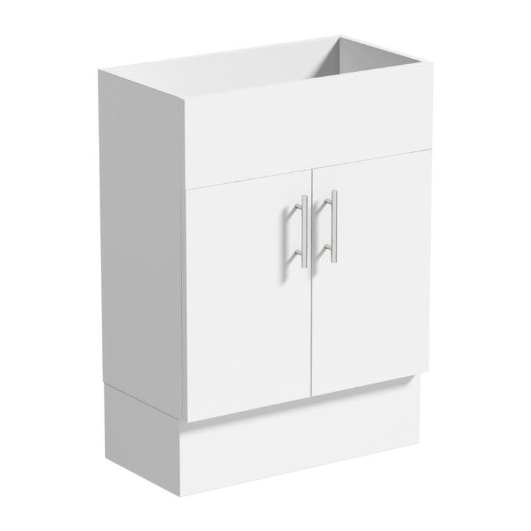 SP Rydal Modular White Vanity Unit - W: 600mm x H: 810mm x D: 310mm