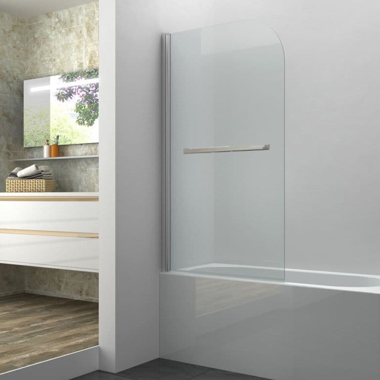 SP Single Bath Screen with Towel Rail - 1400 x 800mm